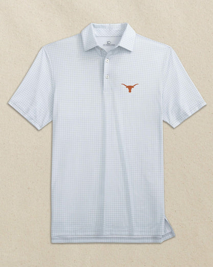 Texas Longhorns Driver Dunes Edge Plaid Polo | Southern Tide Collegiate