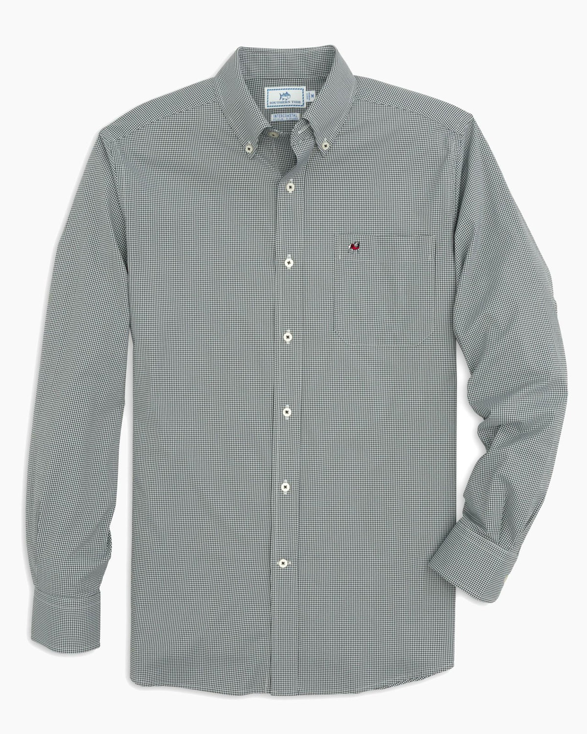 Georgia Bulldogs Gingham Button Down Shirt | Southern Tide Collegiate