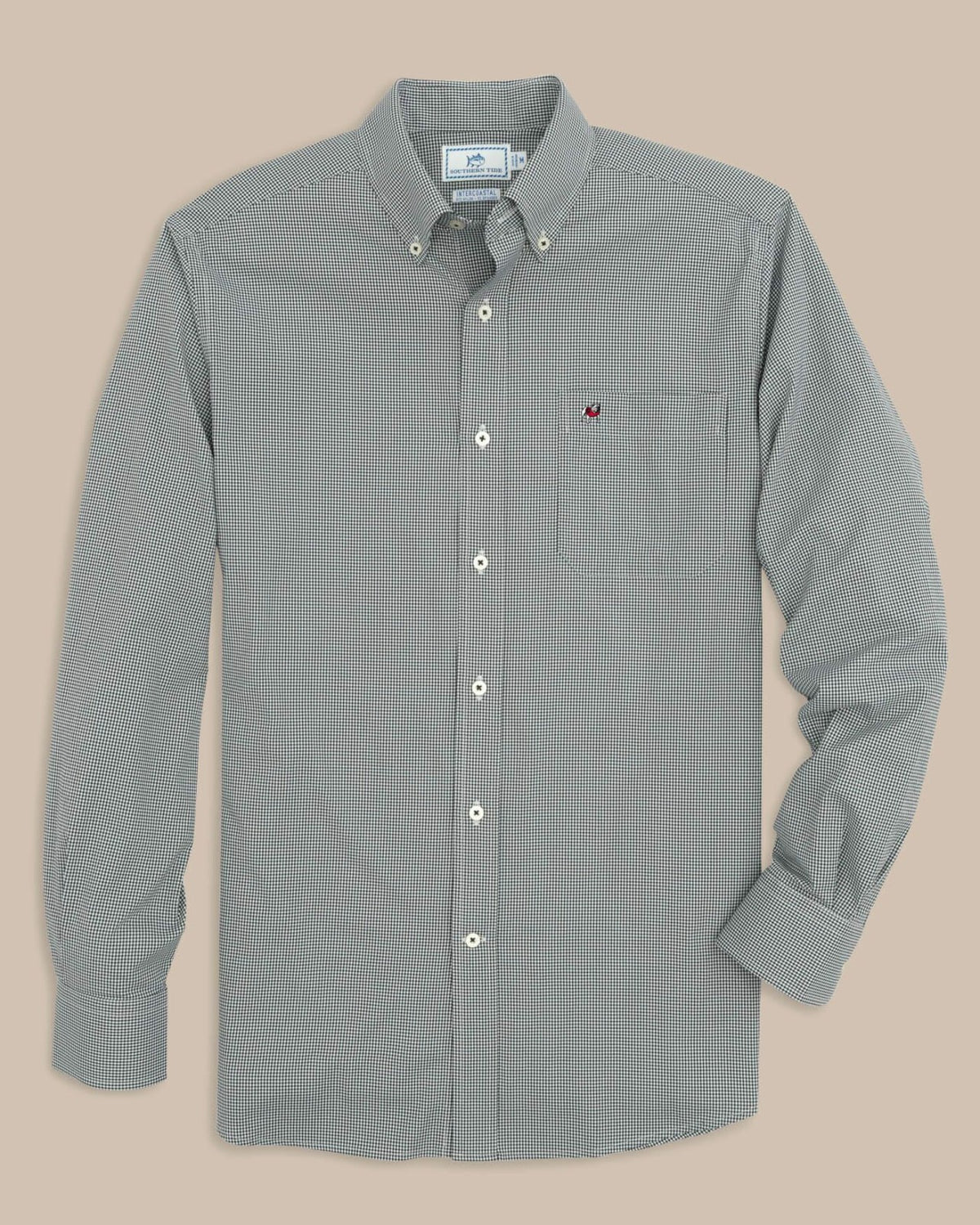 Georgia Bulldogs Gingham Button Down Shirt | Southern Tide Collegiate