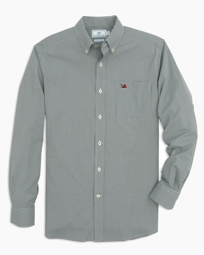 USC Gamecocks Gingham Button Down Shirt | Southern Tide Collegiate