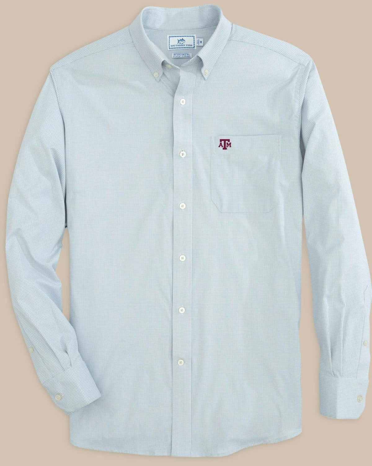 Texas A&M Aggies Gingham Button Down Shirt | Southern Tide Collegiate
