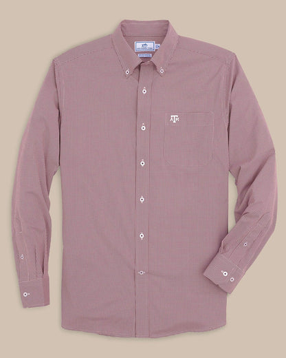 Texas A&M Aggies Gingham Button Down Shirt | Southern Tide Collegiate