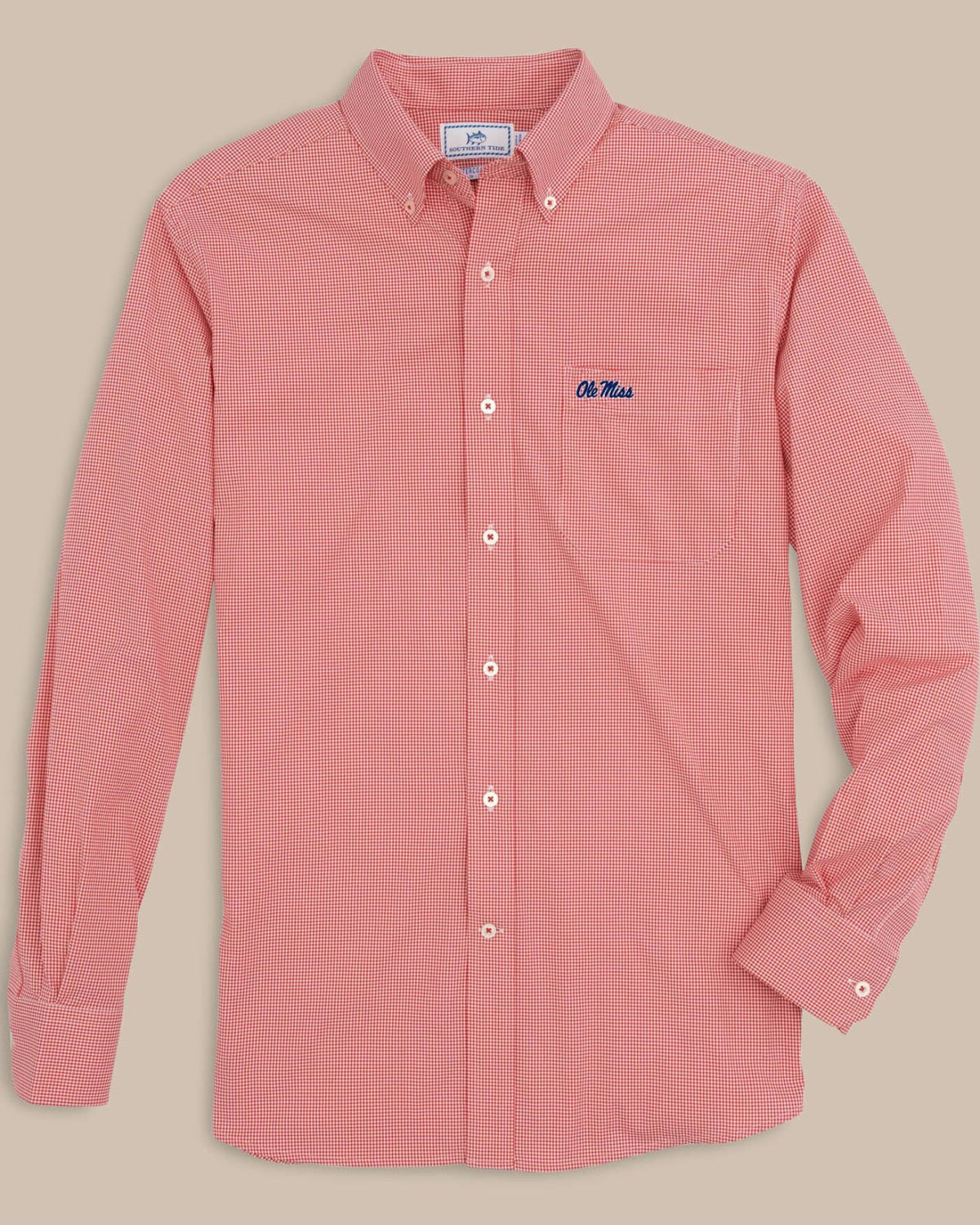 Ole Miss Rebels Gingham Button Down Shirt | Southern Tide Collegiate