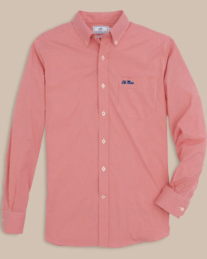 Ole Miss Rebels Gingham Button Down Shirt | Southern Tide Collegiate
