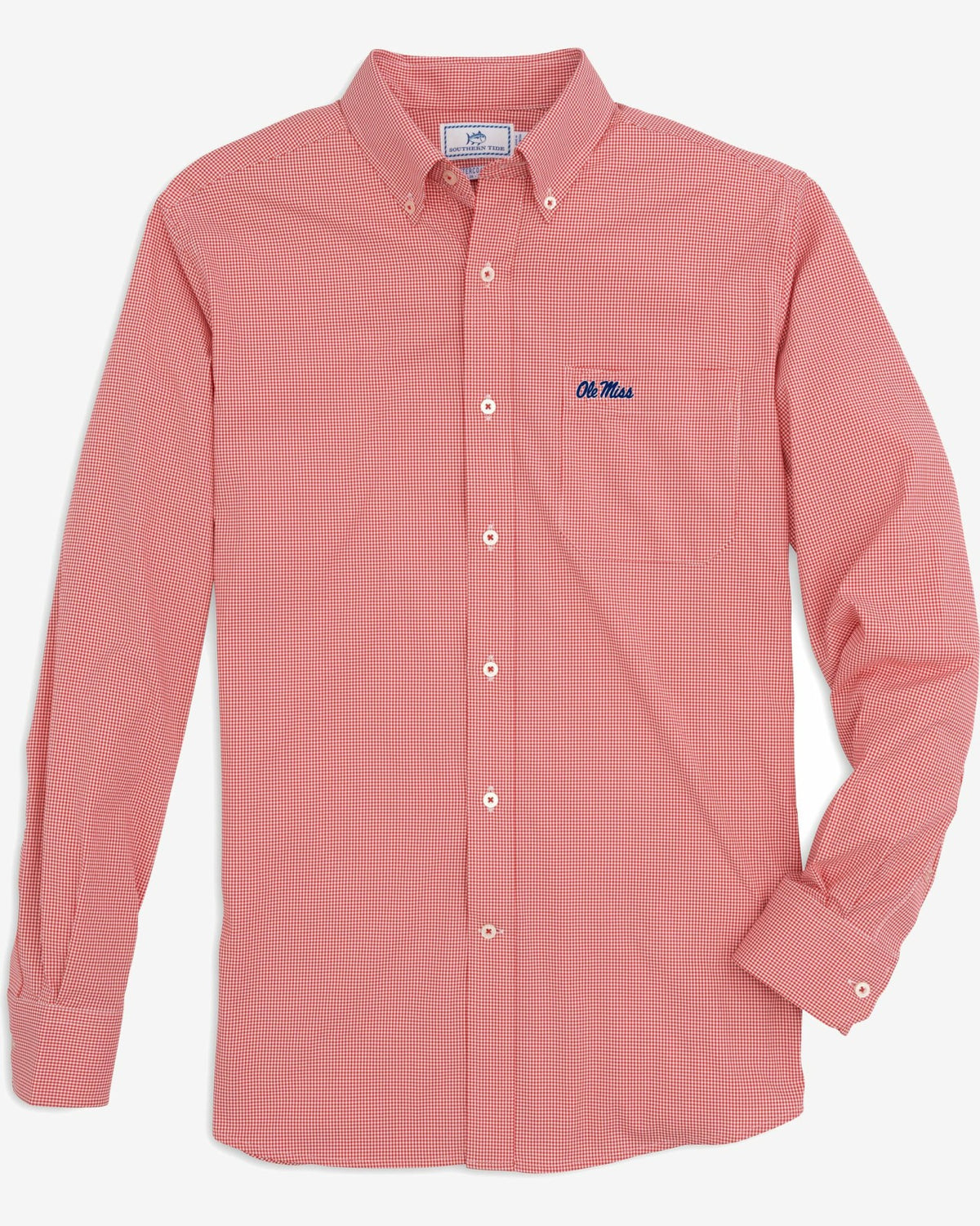 Ole Miss Rebels Gingham Button Down Shirt | Southern Tide Collegiate