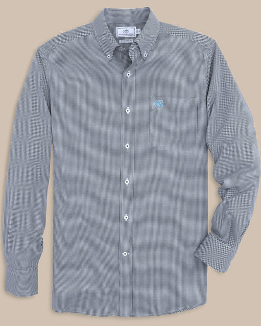 UNC Tar Heels Gingham Button Down Shirt Collegiate | Southern Tide Collegiate