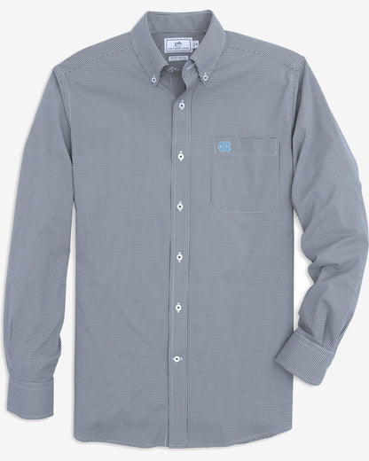 UNC Tar Heels Gingham Button Down Shirt Collegiate | Southern Tide Collegiate