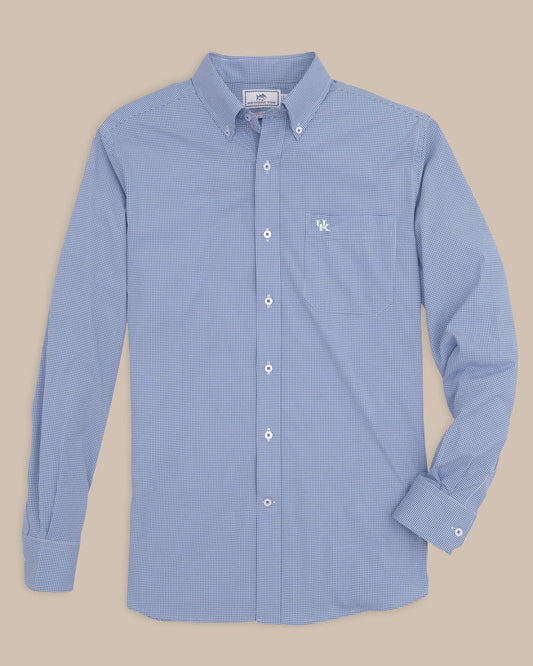 Kentucky Wildcats Gingham Button Down Shirt | Southern Tide Collegiate
