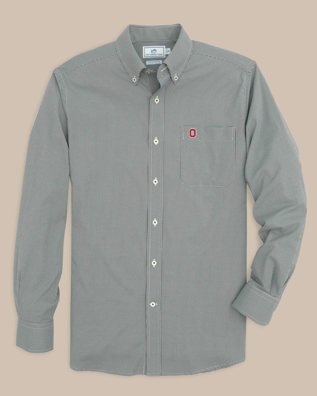 Ohio State Buckeyes Gingham Button Down Shirt | Southern Tide Collegiate