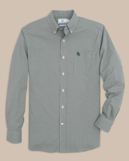 Baylor Gingham Button Down Shirt Collegiate Shirts | Southern Tide Collegiate