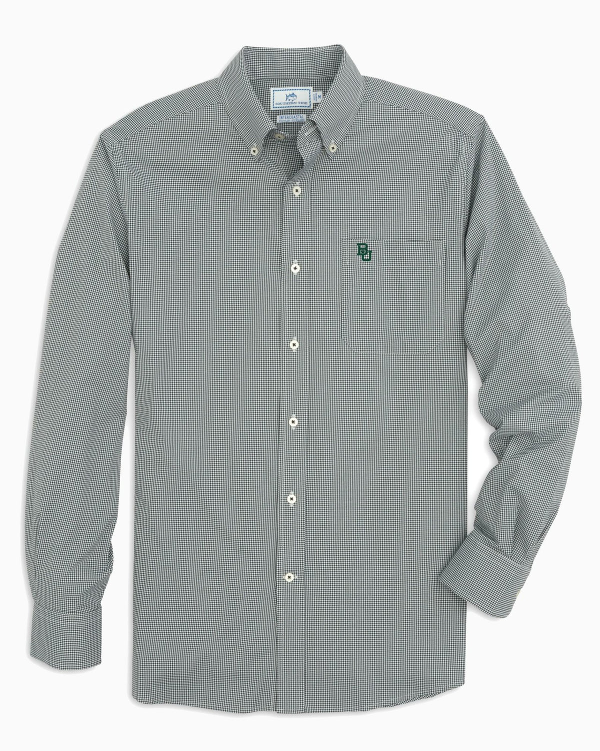 Baylor Gingham Button Down Shirt Collegiate Shirts | Southern Tide Collegiate