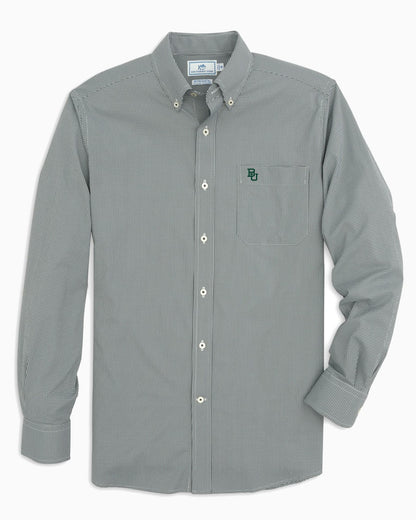 Baylor Gingham Button Down Shirt Collegiate Shirts | Southern Tide Collegiate