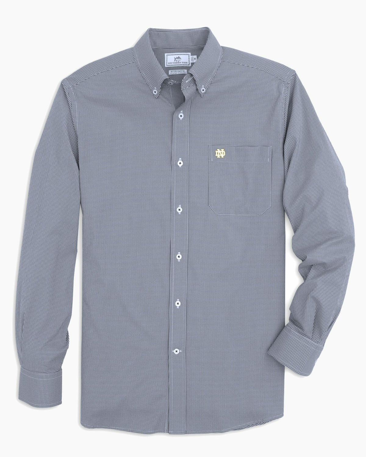 Notre Dame Fighting Irish Gingham Button Down Shirt | Southern Tide Collegiate