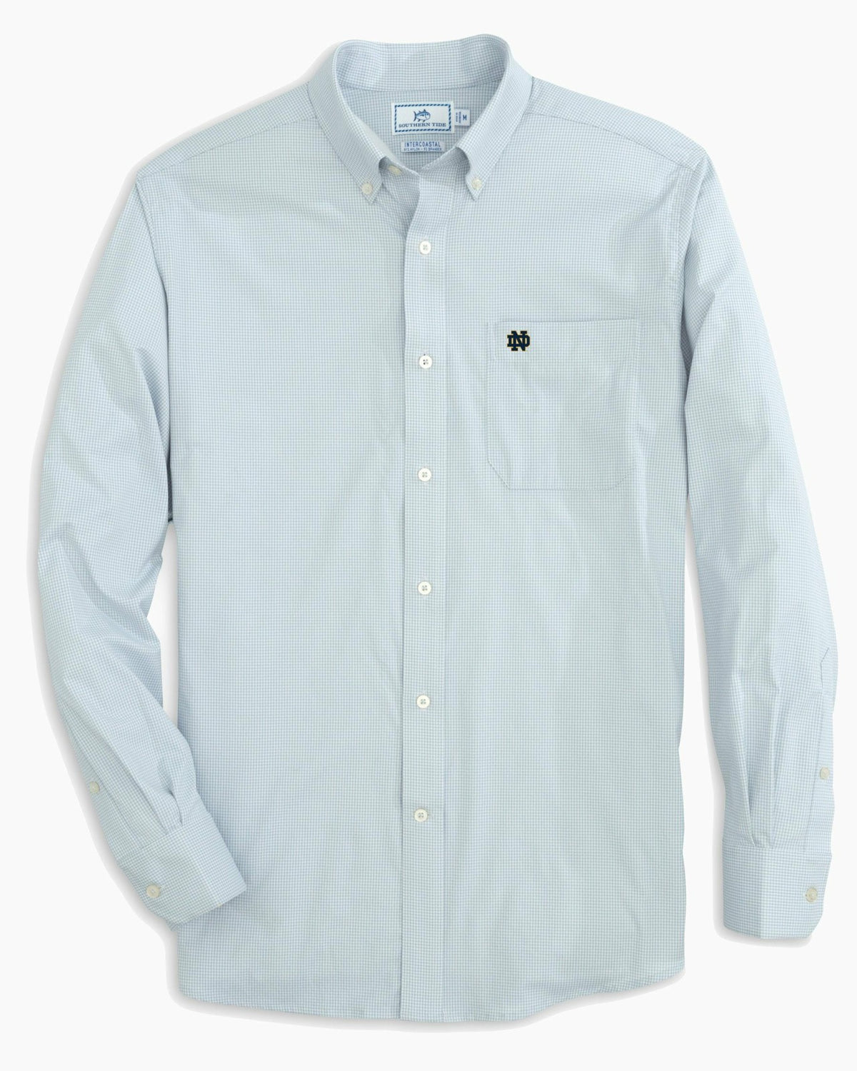 Notre Dame Fighting Irish Gingham Button Down Shirt | Southern Tide Collegiate