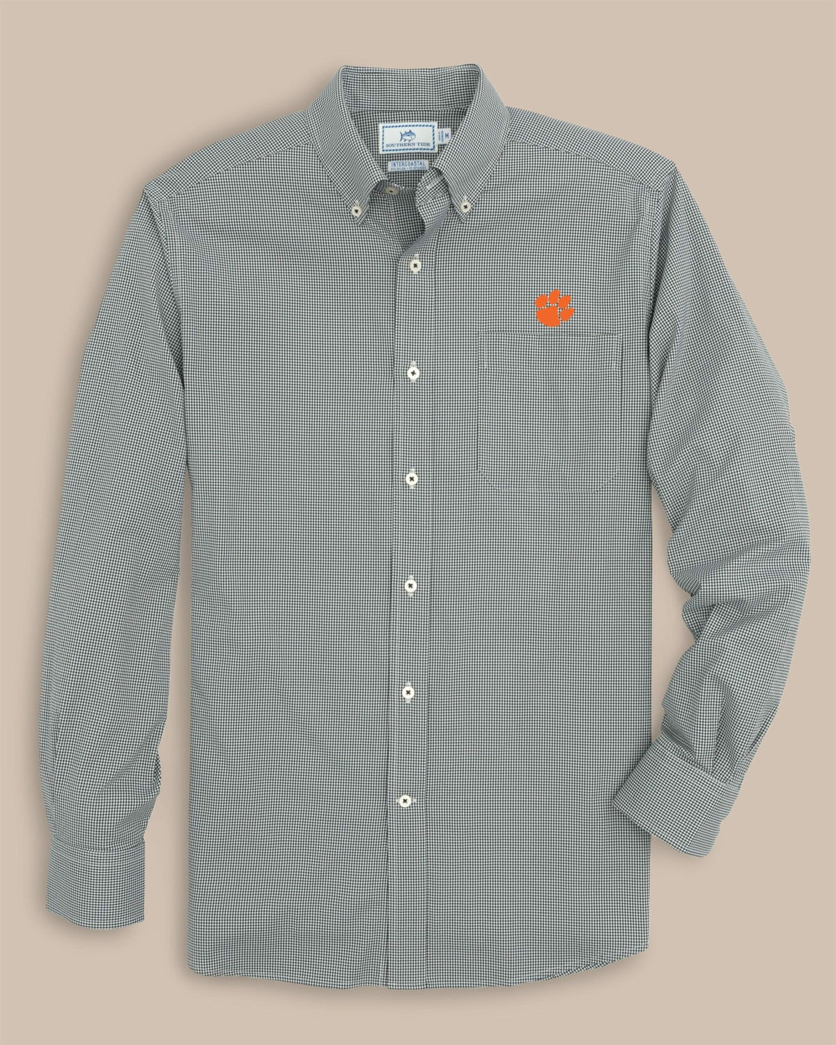 Clemson Tigers Gingham Button Down Shirt | Southern Tide Collegiate