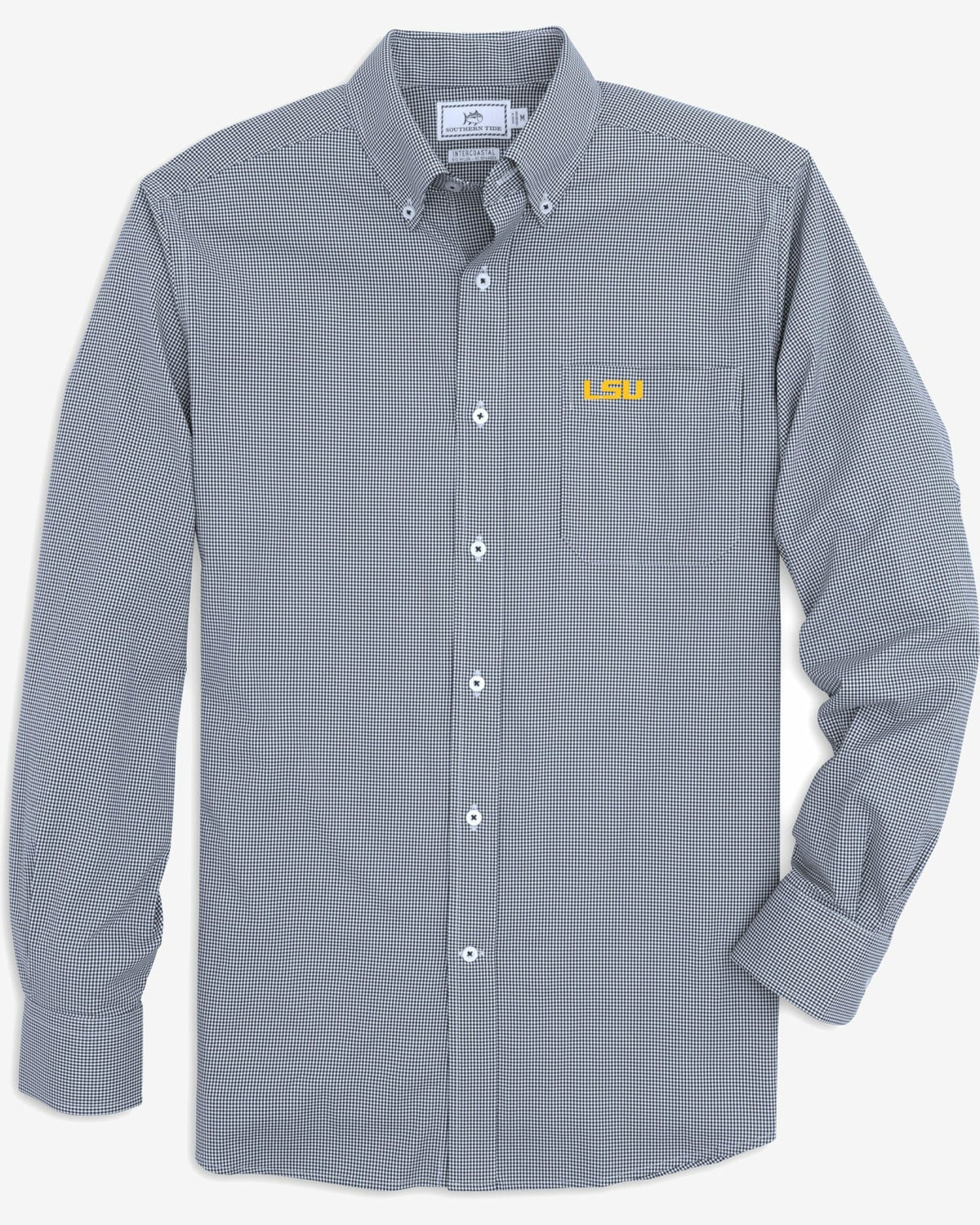 LSU Tigers Gingham Button Down Shirt Collegiate | Southern Tide Collegiate
