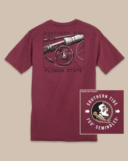 FSU Seminoles Gameday Fly Reel T-Shirt | Southern Tide Collegiate