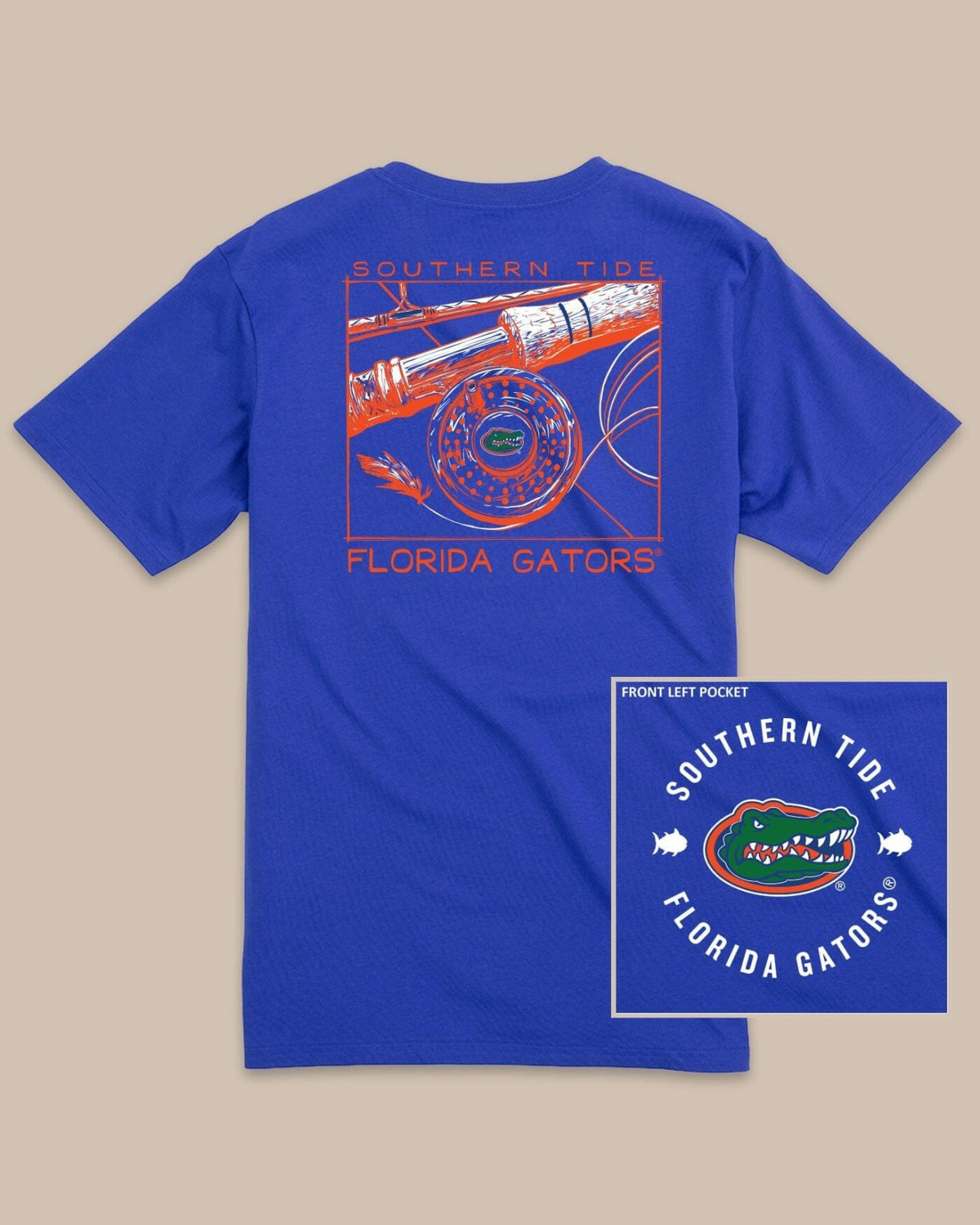 Florida Gators Gameday Fly Reel T-Shirt | Southern Tide Collegiate