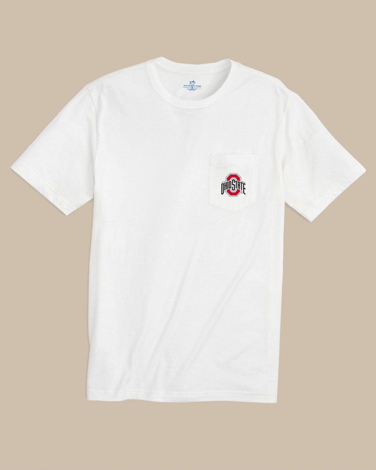 Ohio State Buckeyes Embroidered Short Sleeve T-Shirt | Southern Tide Collegiate