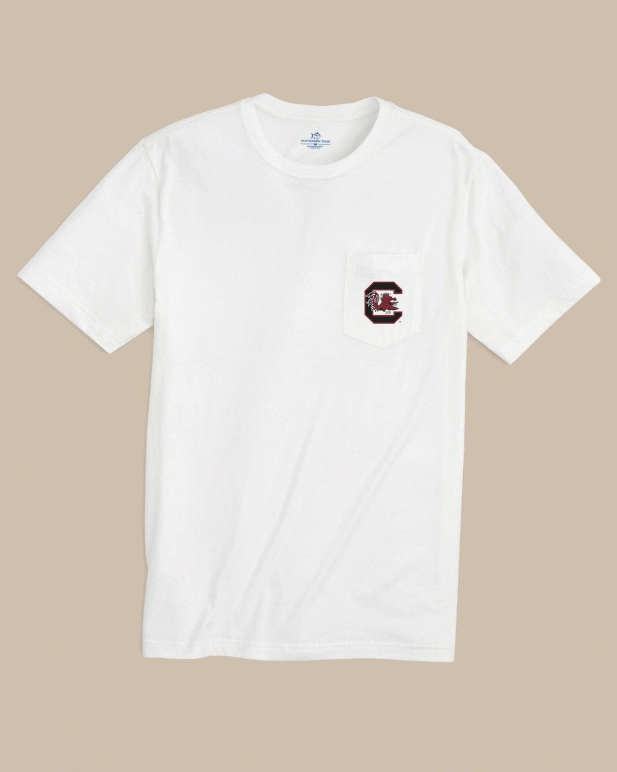USC Gamecocks Gameday Embroidered Short Sleeve T-Shirt | Southern Tide Collegiate