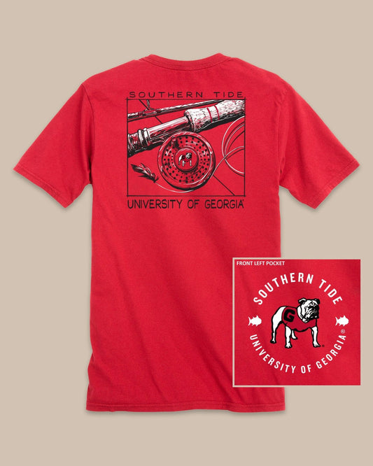 Georgia Bulldogs Gameday Fly Reel T-Shirt | Southern Tide Collegiate