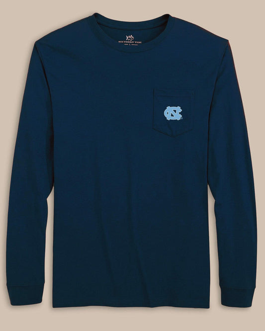 UNC Tar Heels Gameday Embroidered Long Sleeve T-Shirt | Southern Tide Collegiate