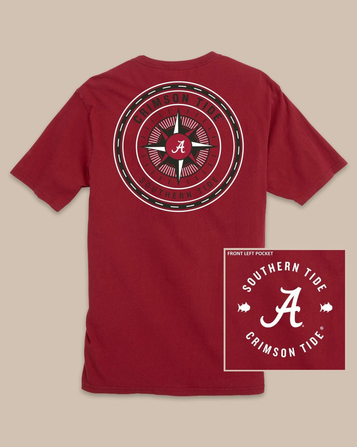 Alabama Crimson Tide Gameday T-Shirt | Southern Tide Collegiate