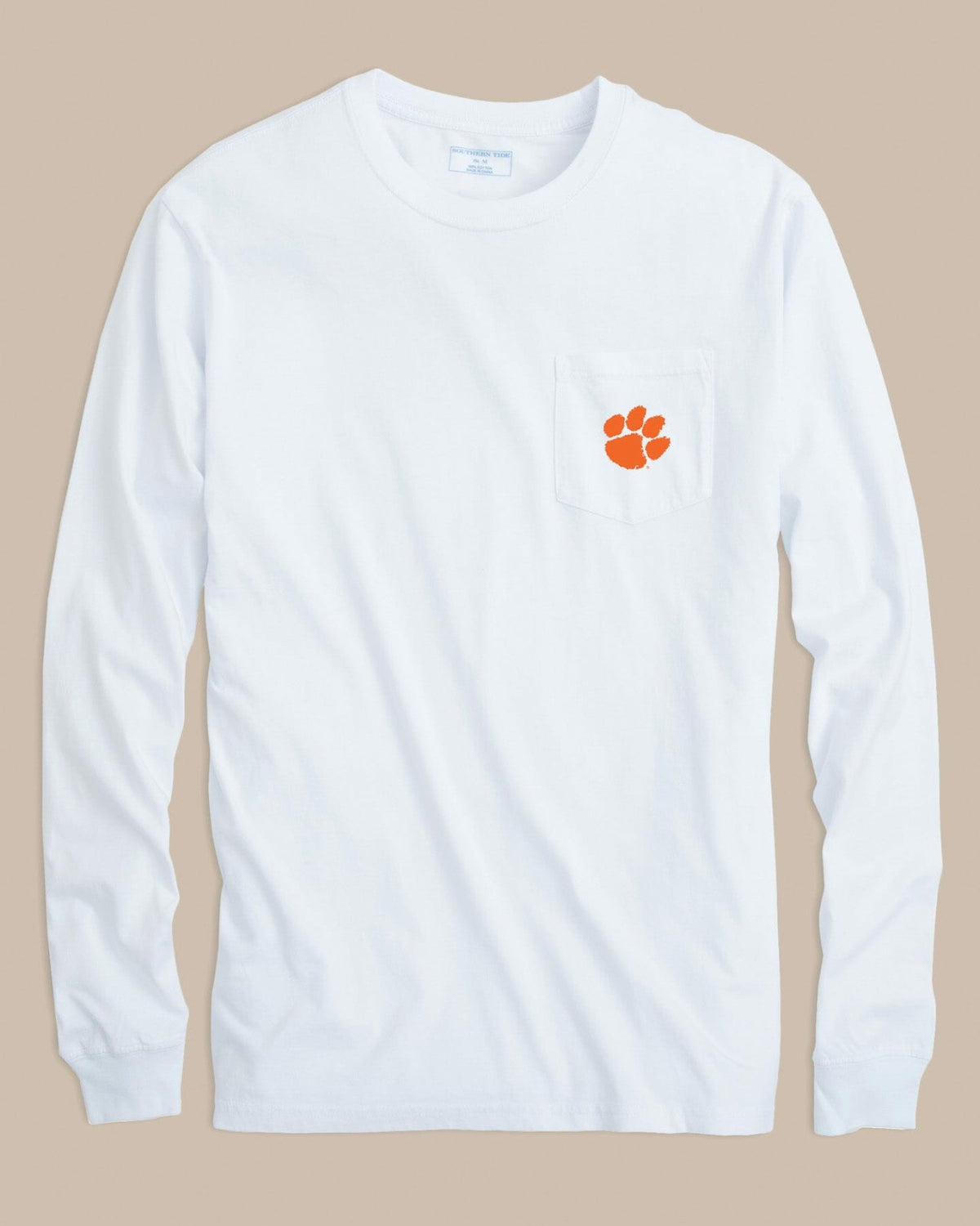 Clemson Tigers Gameday Embroidered Long Sleeve T-Shirt | Southern Tide Collegiate