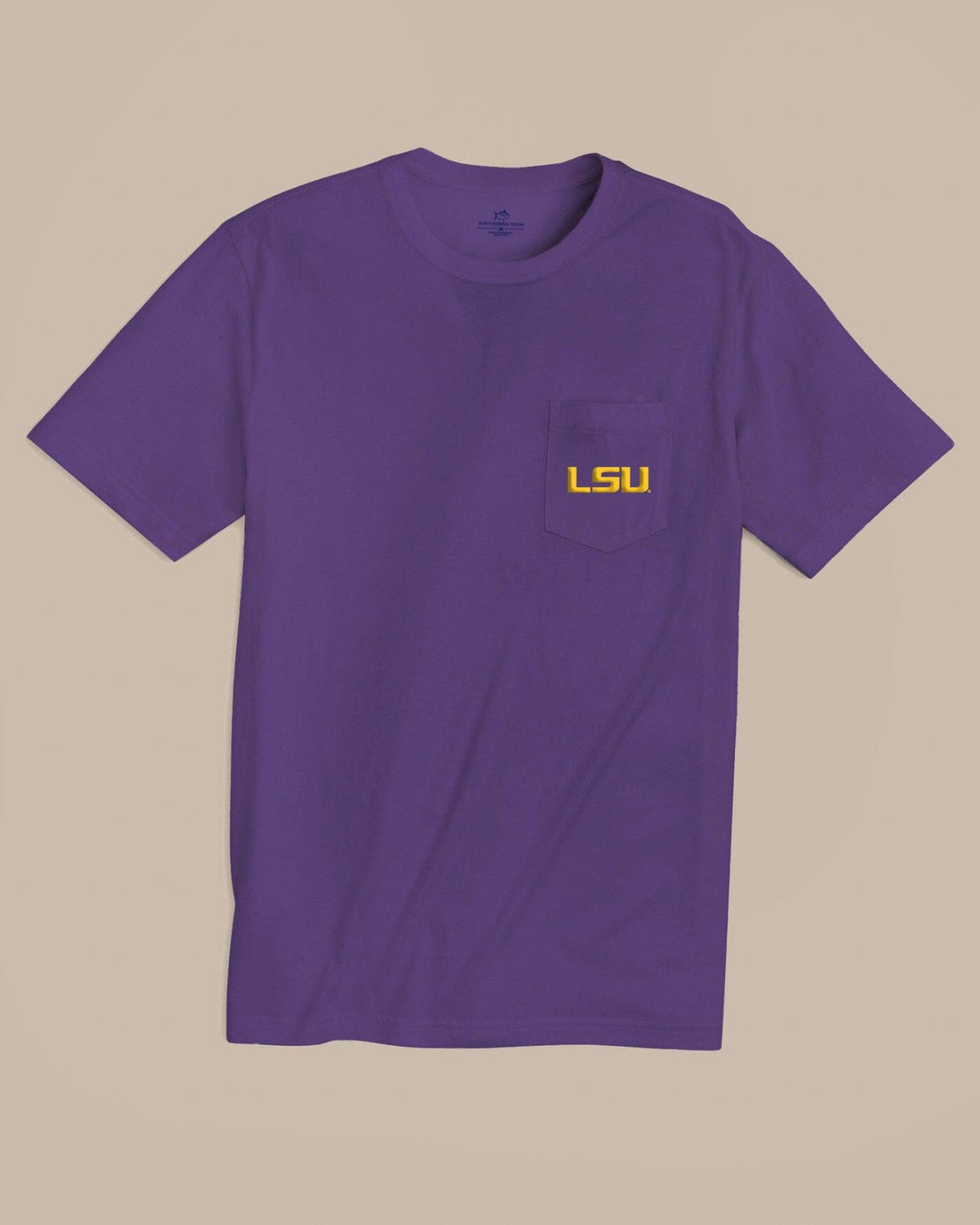 LSU Tigers Gameday Embroidered Short Sleeve T-Shirt | Southern Tide Collegiate