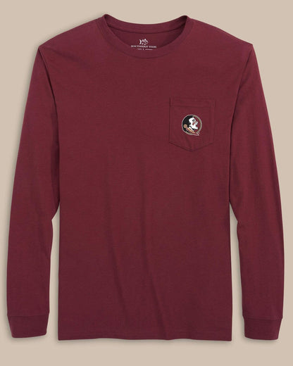 FSU Seminoles Gameday Embroidered Long Sleeve T-Shirt | Southern Tide Collegiate