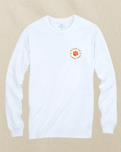 Clemson Tigers Bonfire Long Sleeve T-Shirt | Southern Tide Collegiate
