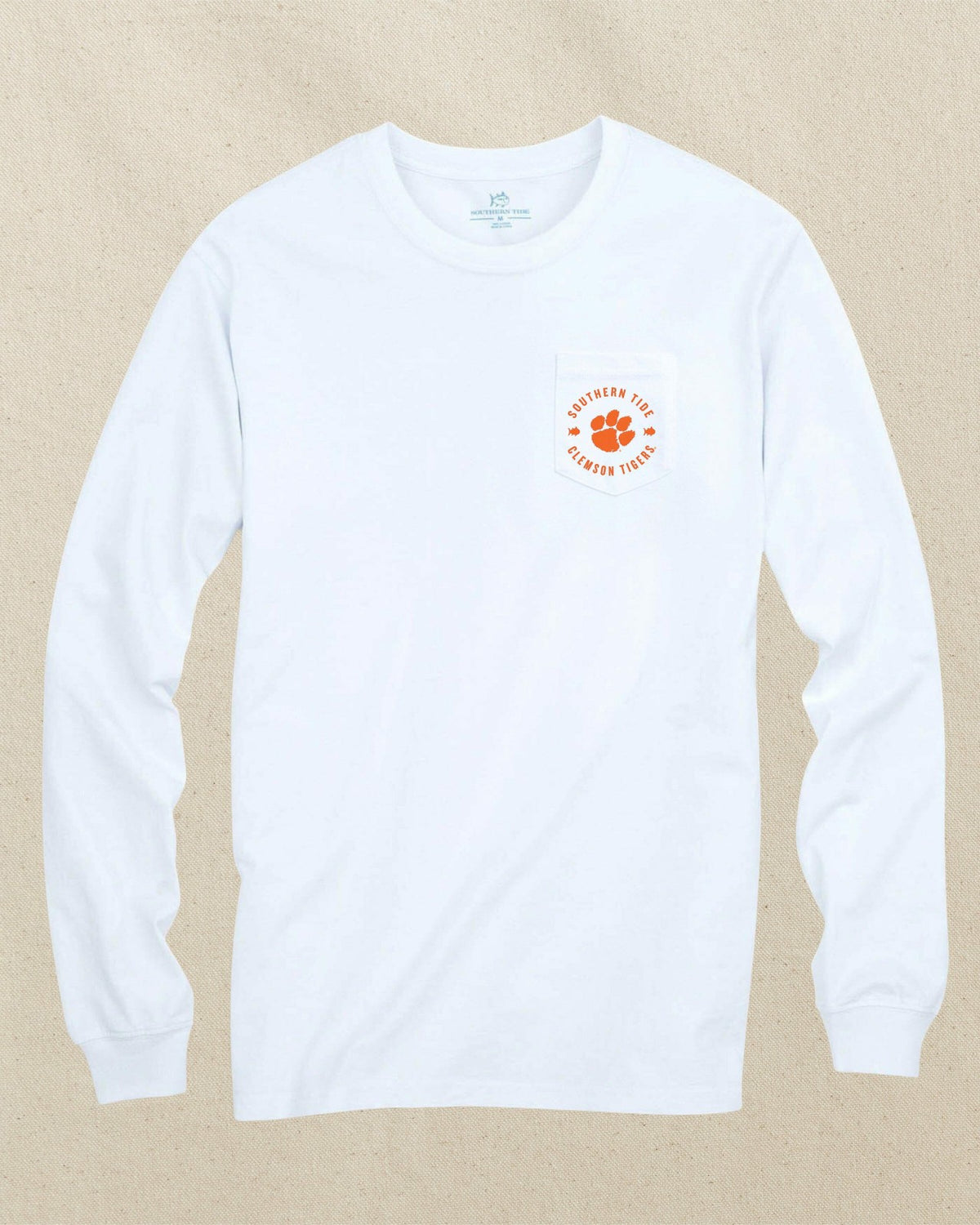 Clemson Tigers Bonfire Long Sleeve T-Shirt | Southern Tide Collegiate