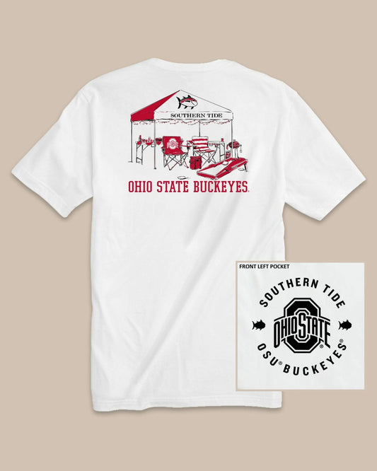 Ohio State Buckeyes Tailgate Time T-Shirt | Southern Tide Collegiate