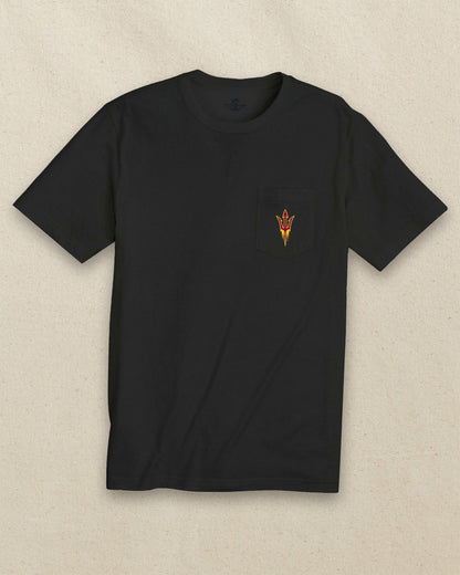 Arizona State Embroidered Short Sleeve T-Shirt | Southern Tide Collegiate