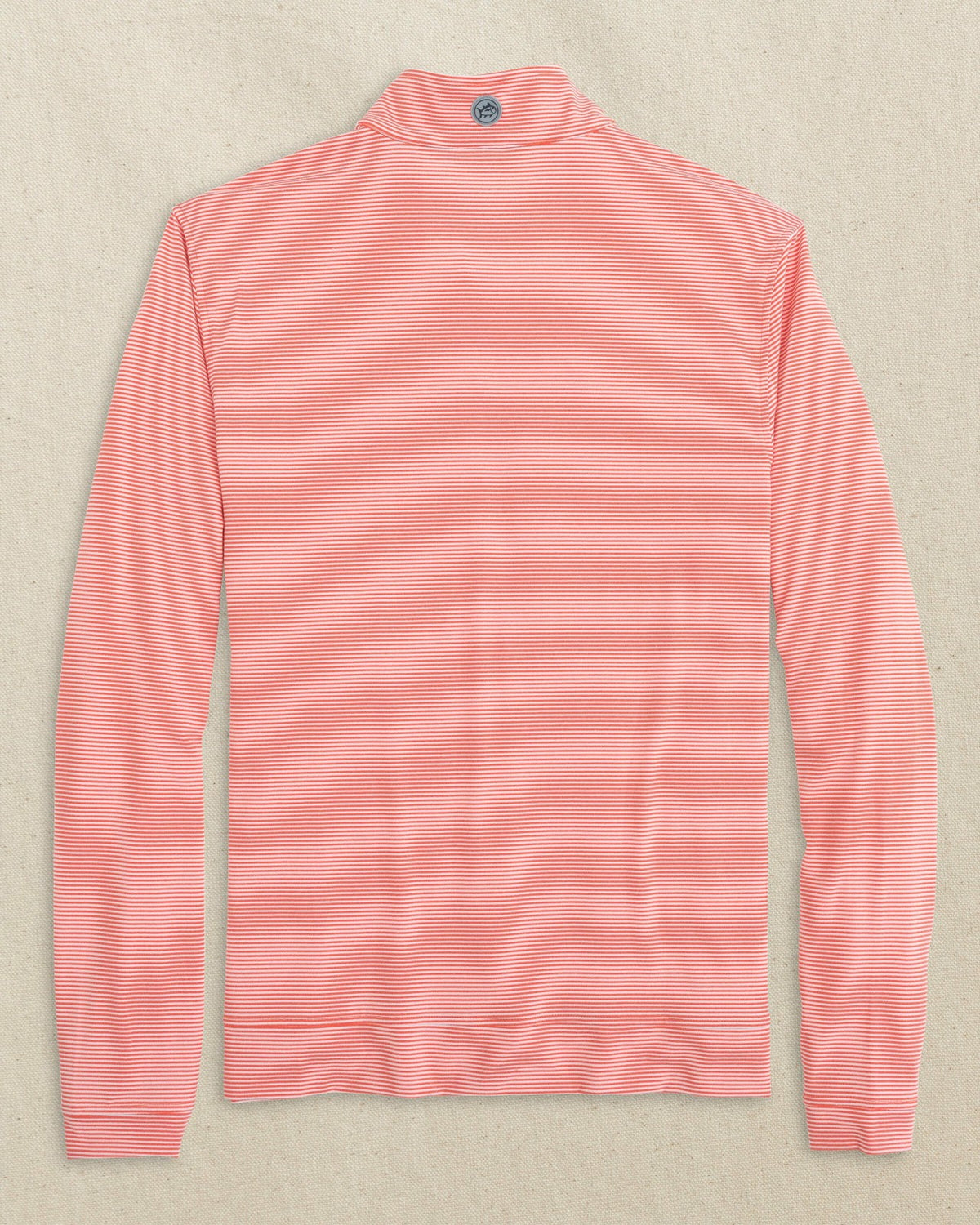 UVA Cavaliers Stripe Heather Quarter Zip | Southern Tide Collegiate