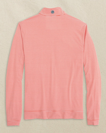 UVA Cavaliers Stripe Heather Quarter Zip | Southern Tide Collegiate
