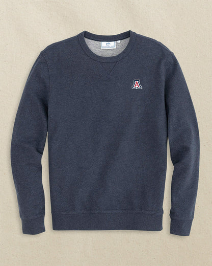 Arizona Wildcats Upper Deck Pullover Sweatshirt | Southern Tide Collegiate