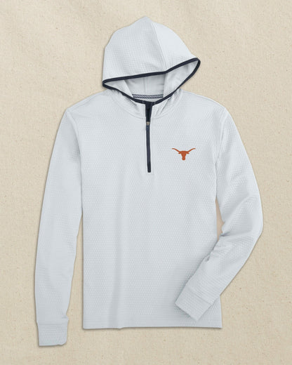 Texas Longhorns Scuttle Quarter Zip Hoodie | Southern Tide Collegiate