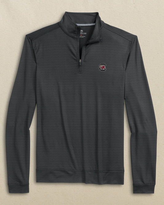 USC Gamecocks Cruiser ST Geo Printed Quarter Zip | Southern Tide Collegiate
