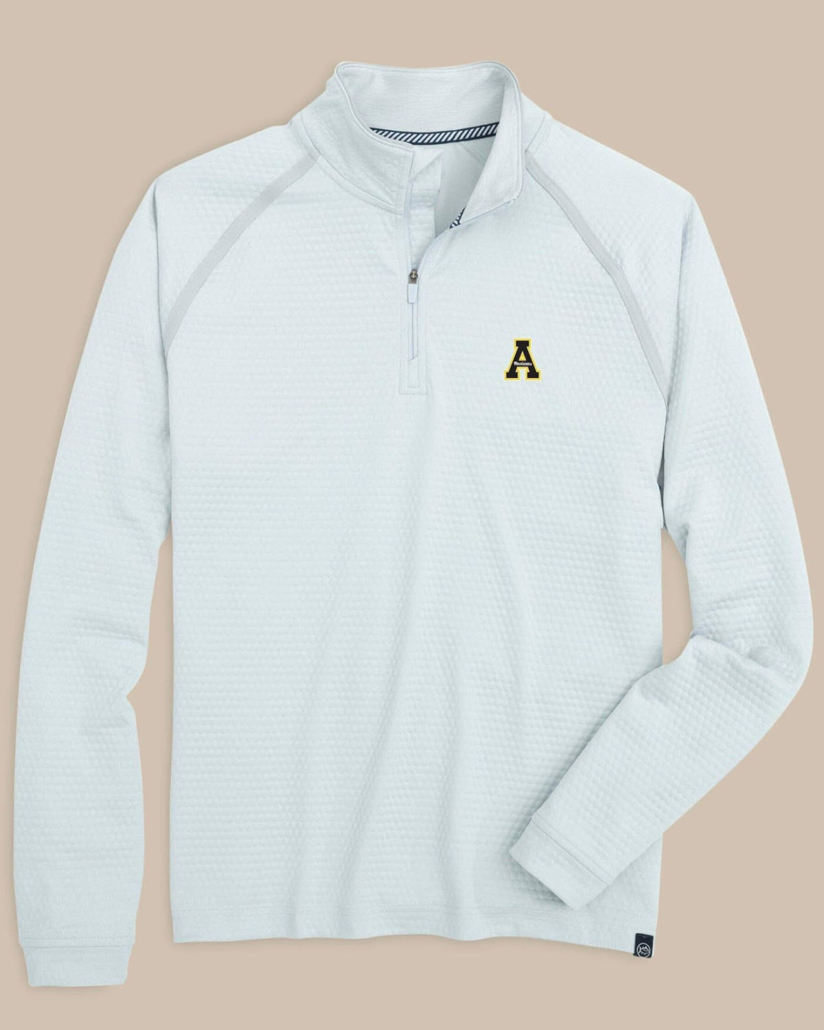 App State Scuttle Heather Quarter Zip | Southern Tide Collegiate