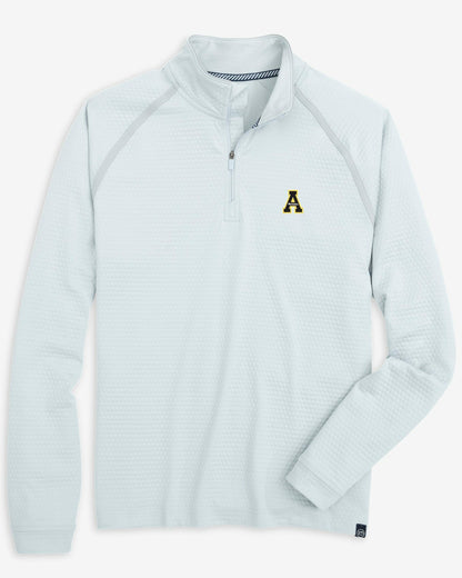 App State Scuttle Heather Quarter Zip | Southern Tide Collegiate