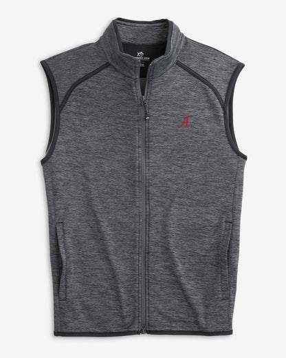 Alabama Crimson Tide Baybrook Heather Vest | Southern Tide Collegiate