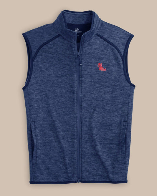 Ole Miss Rebels Baybrook Heather Vest | Southern Tide Collegiate