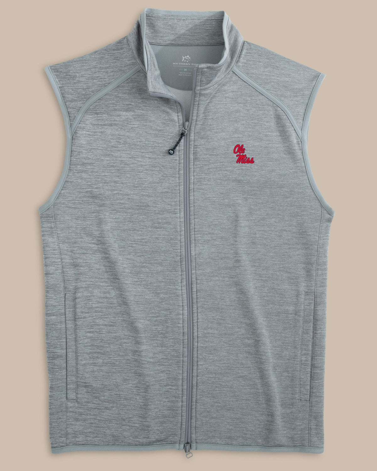 Ole Miss Rebels Baybrook Heather Vest | Southern Tide Collegiate
