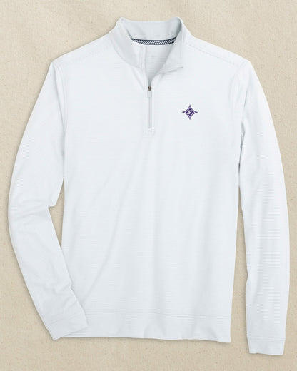 Furman Paladins Cruiser Micro-Stripe Quarter Zip | Southern Tide Collegiate