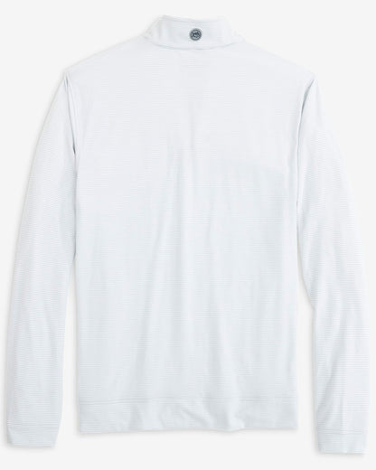 Arkansas Razorbacks Stripe Heather Quarter Zip | Southern Tide Collegiate