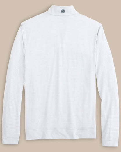 Arkansas Razorbacks Stripe Heather Quarter Zip | Southern Tide Collegiate