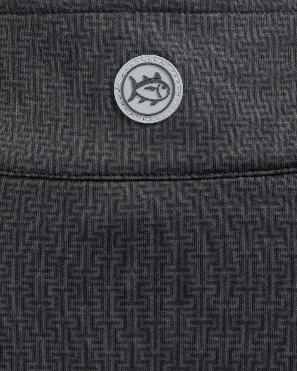 Georgia Bulldogs Oval G Geo Printed Quarter Zip | Southern Tide Collegiate
