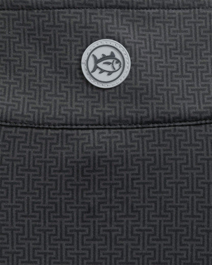 Georgia Bulldogs Oval G Geo Printed Quarter Zip | Southern Tide Collegiate