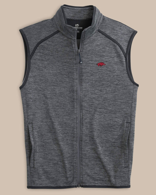 Arkansas Razorbacks Baybrook Heather Vest | Southern Tide Collegiate